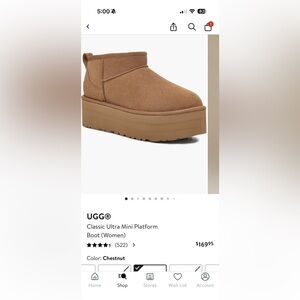 UGG Chestnut Ankle Boots